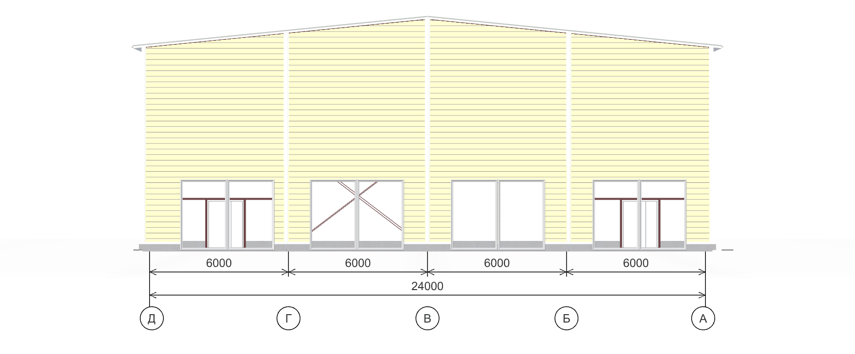 Быстровозводимый спортзал, 1440 кв.м