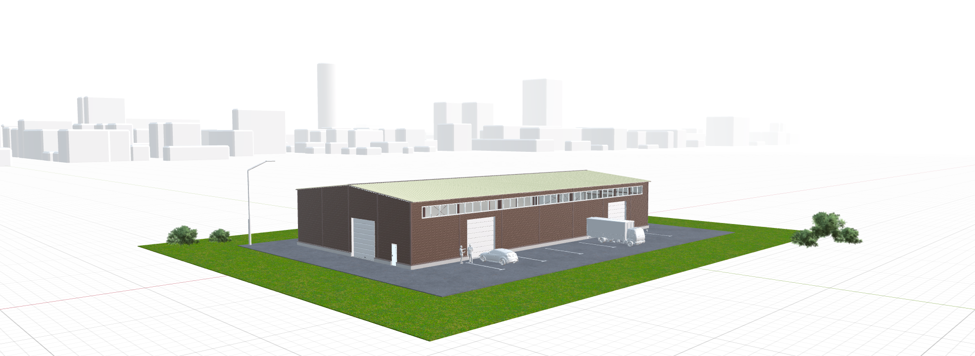 Производственное здание, 800 кв.м