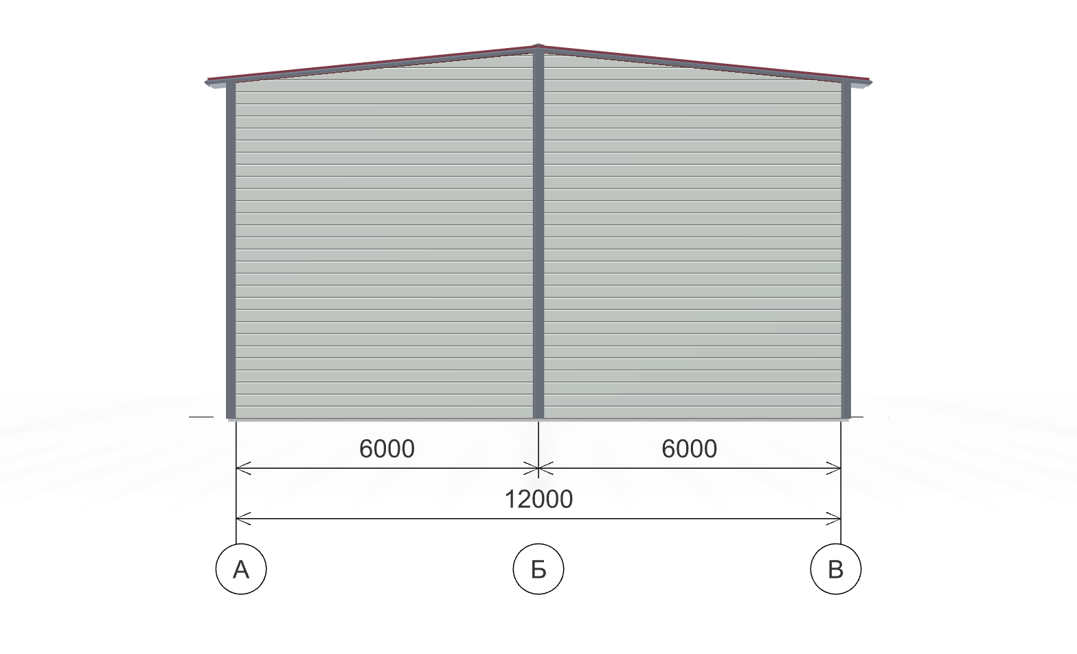 Ангар для спецтехники, 228 кв.м