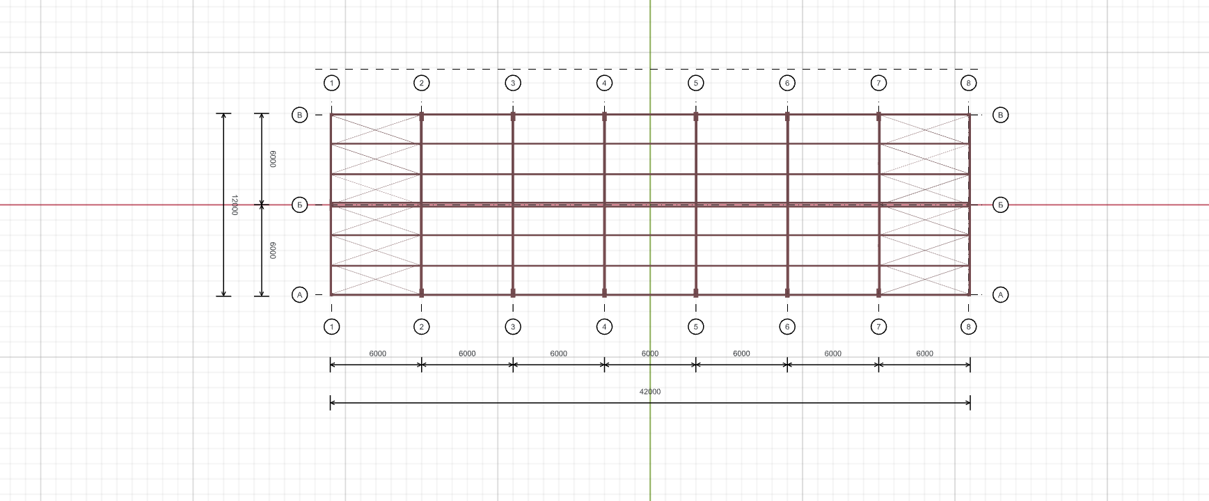 Склад для хранения спецтехники с кран-балкой, 504 кв.м