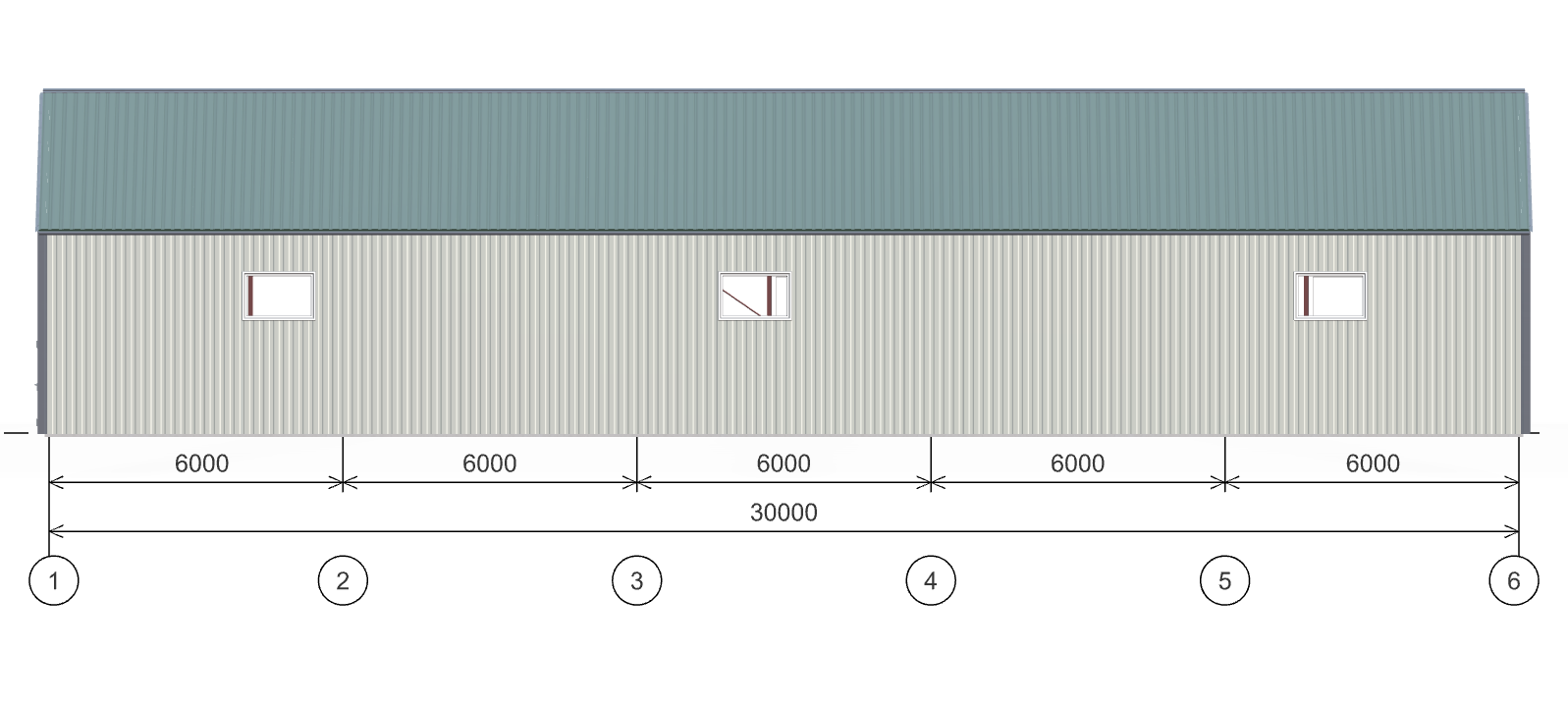 Быстровозводимое зернохранилище, 540 кв.м