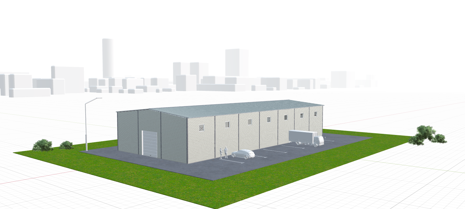 Быстровозводимая животноводческая ферма, 756 кв.м