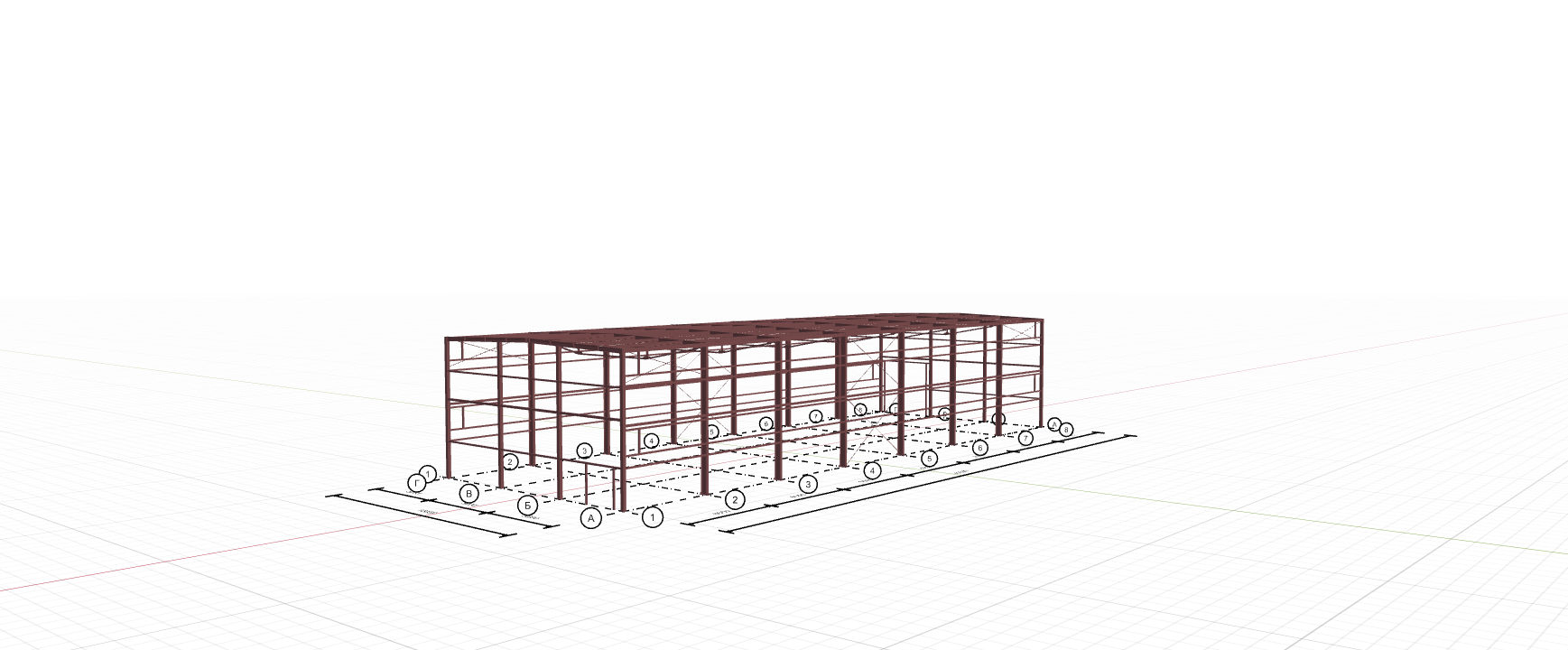 Производственное здание с кран-балкой, 630 кв.м