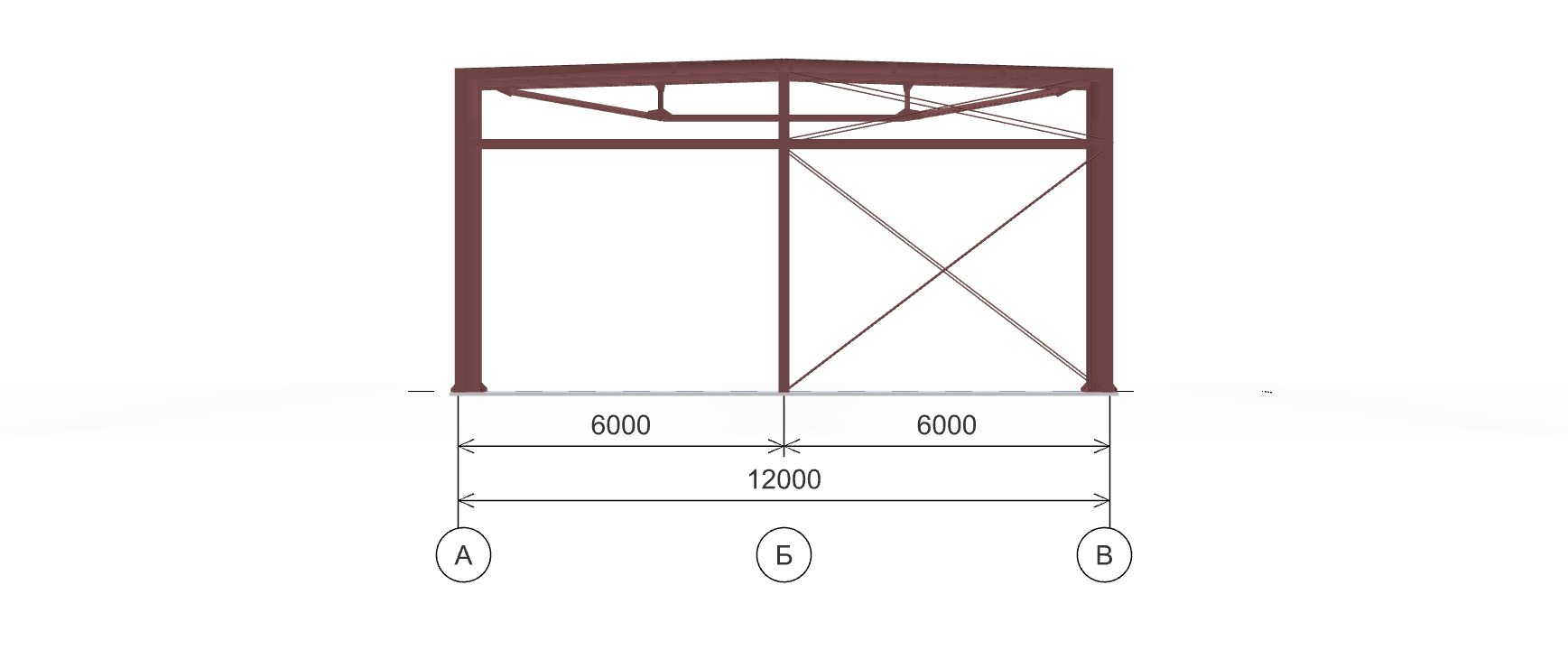 Каркас для автомойки, 360 кв.м