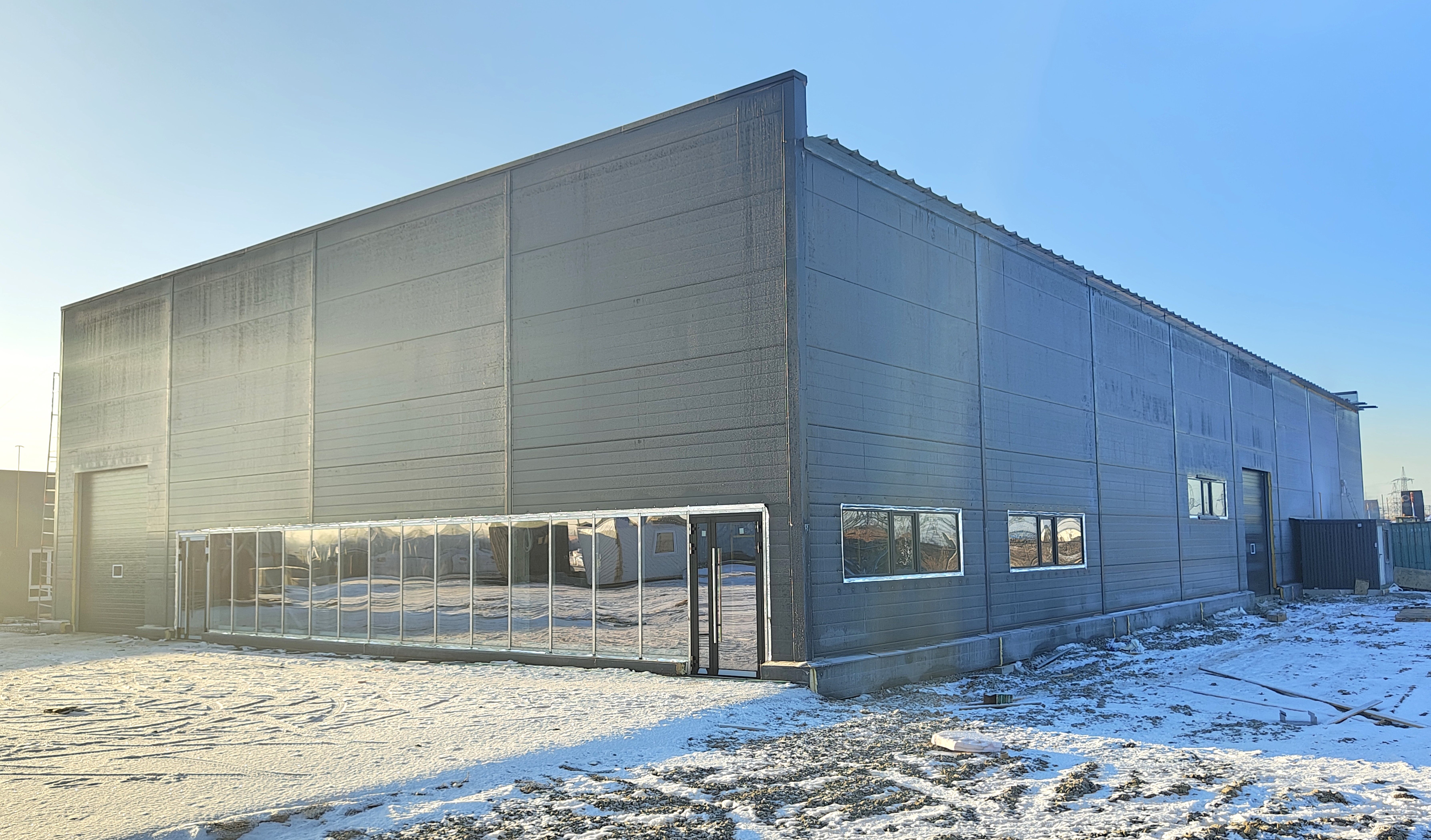 Здание магазина, 24х48х6 м 