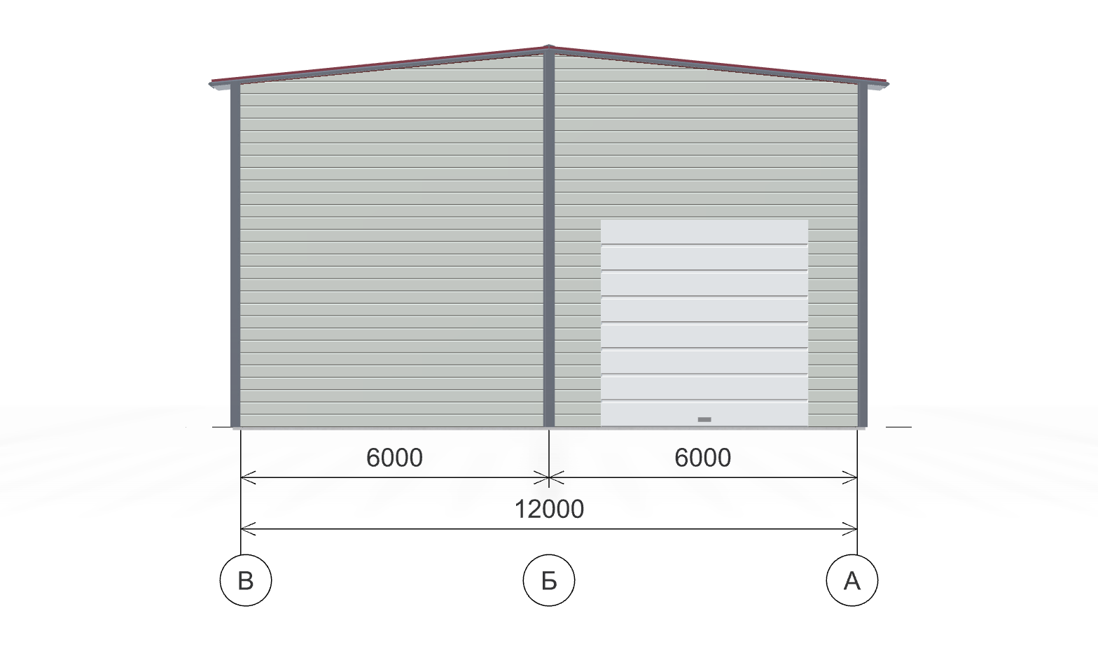 Ангар для спецтехники, 228 кв.м