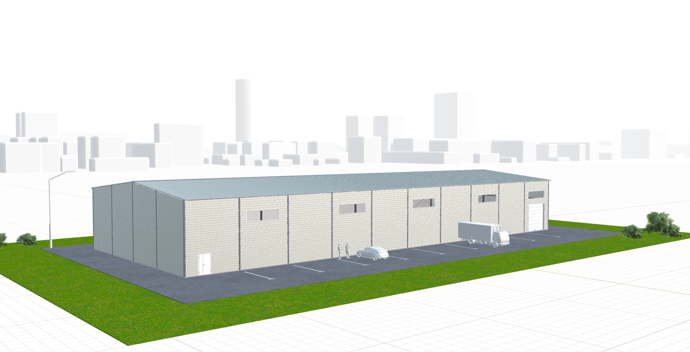 Спортивное здание для падел-тенниса, 1440 кв.м