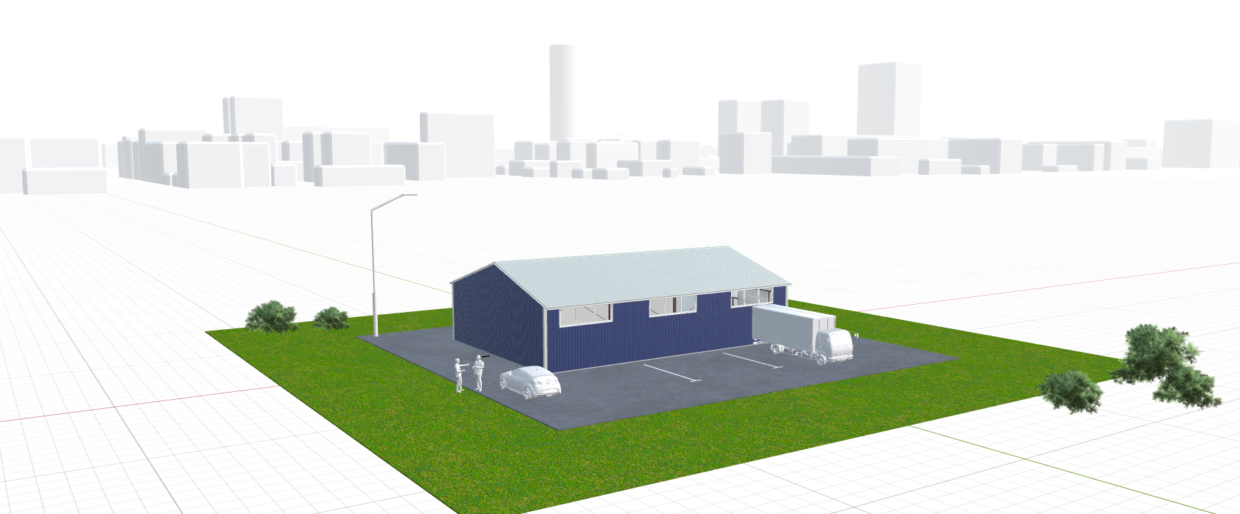 Холодный ангар, 216 кв.м