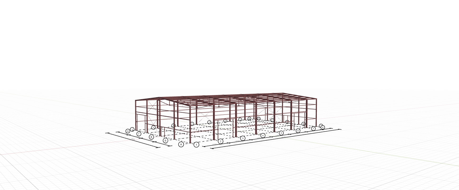Холодный ангар, 960 кв.м