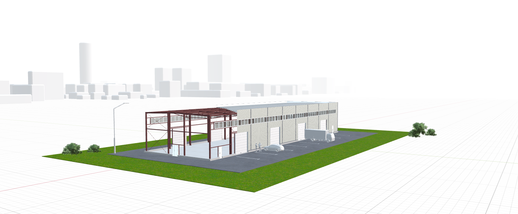 Таможенный терминал, 864 кв.м