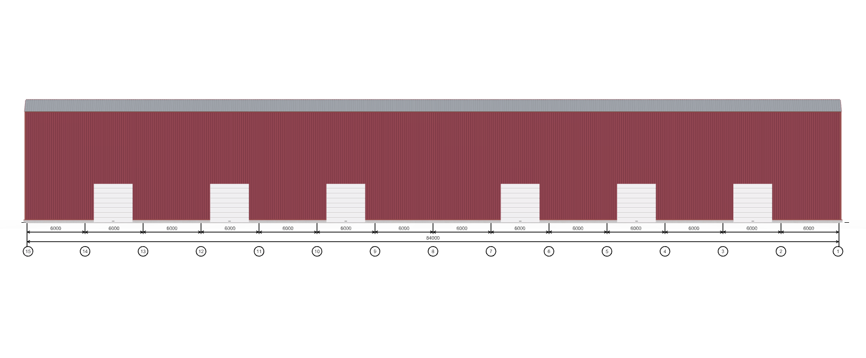 Производственное здание с кран-балкой, 2016 кв.м