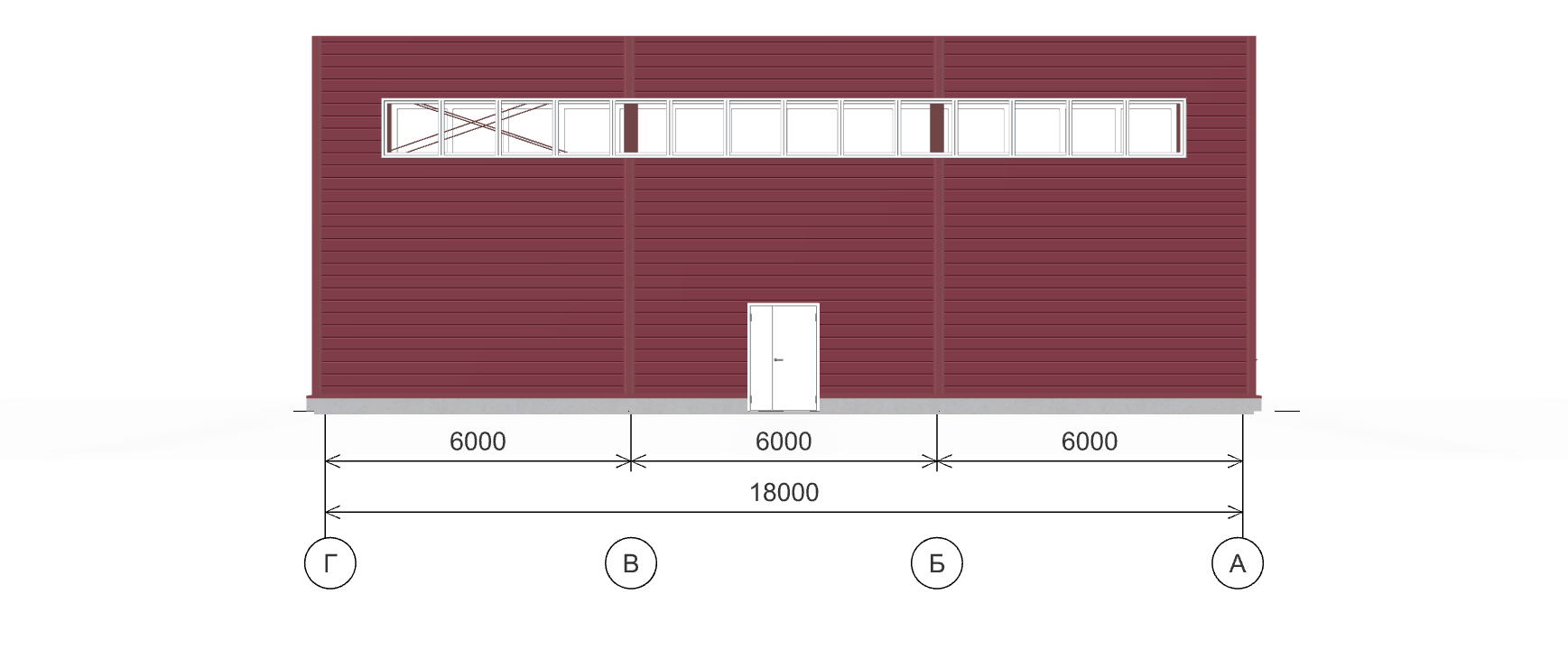 Быстровозводимый автосервис, 684 кв.м
