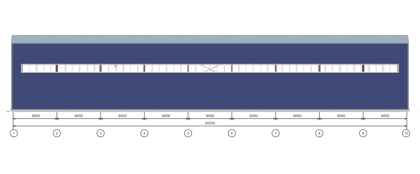 Производственный цех с кран-балкой, 1134 кв.м