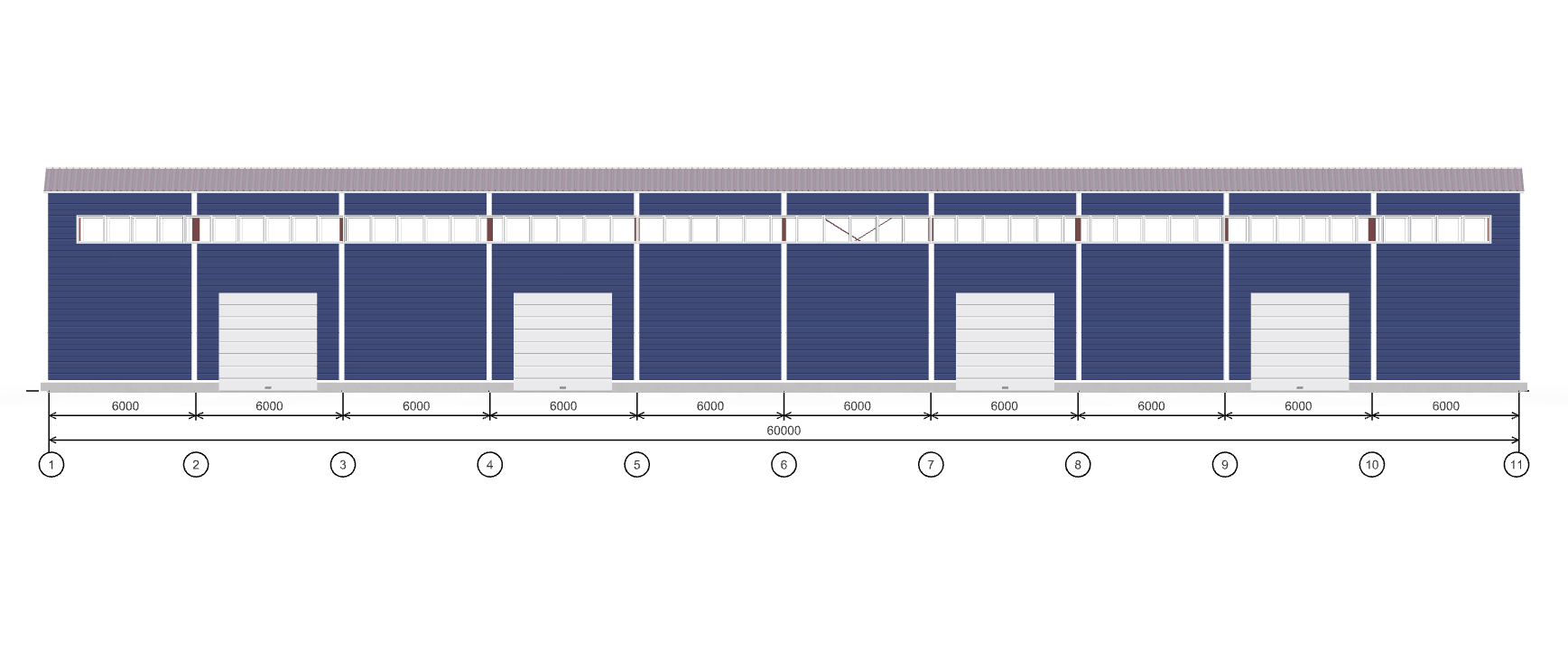 Ангар для грузового транспорта, 1080 кв.м