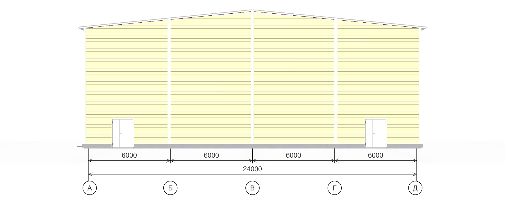 Быстровозводимый спортзал, 1440 кв.м