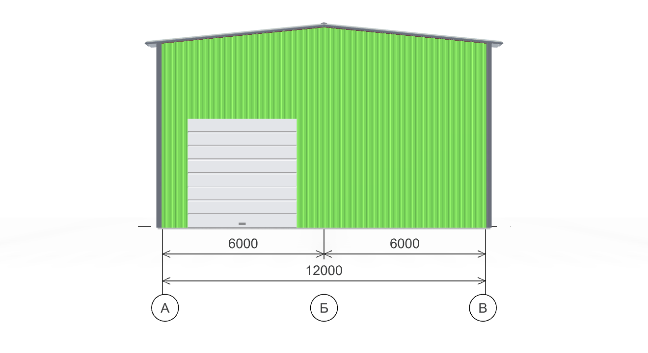 Холодный склад с кран-балкой, 360 кв.м