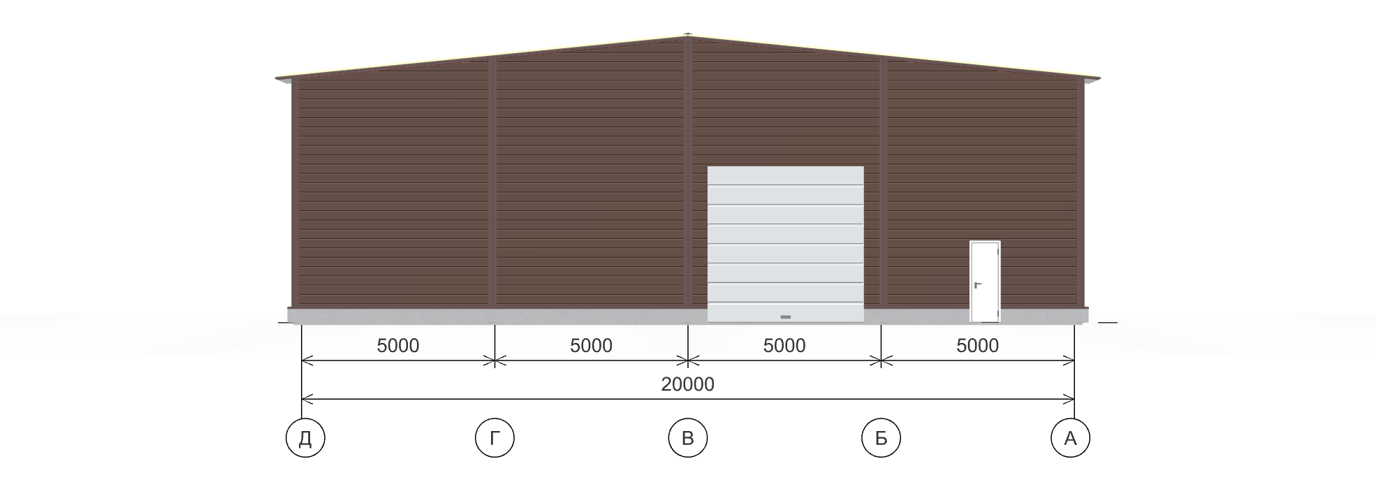Производственное здание, 800 кв.м