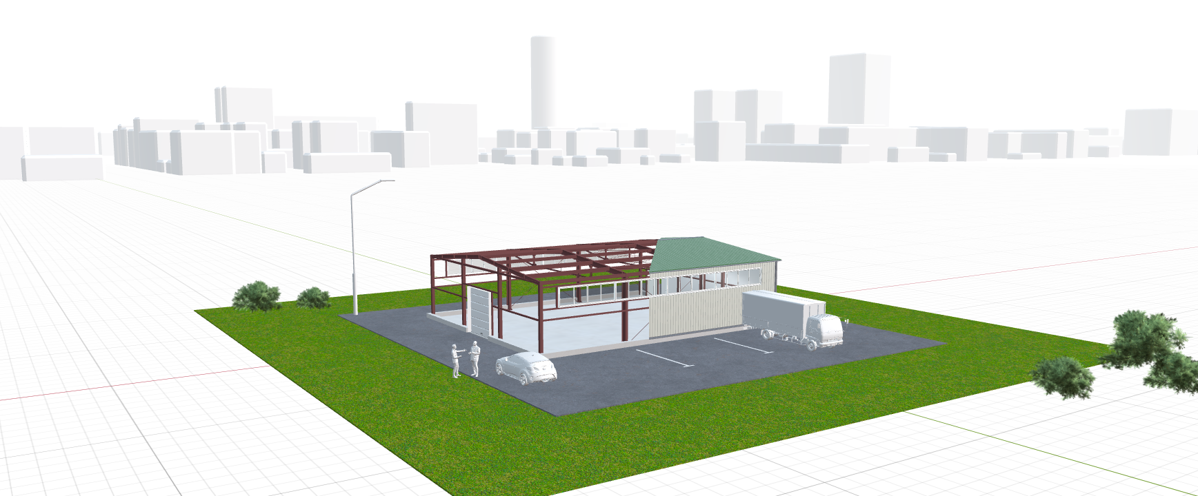 Ангар для сельхозтехники, 270 кв.м