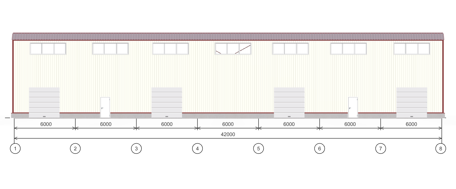 Ангар для спецтехники, 504 кв.м