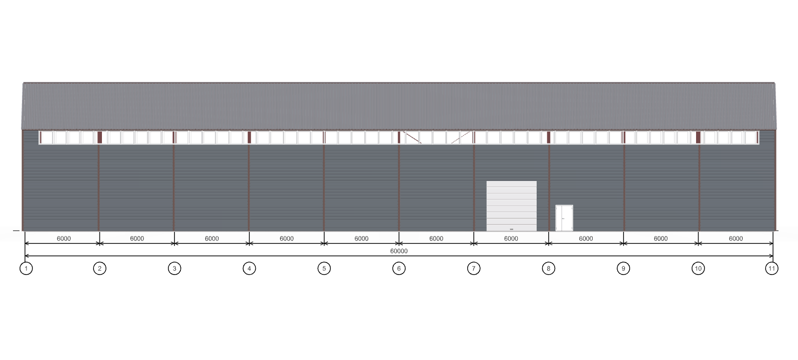 Быстровозводимая животноводческая ферма, 1440 кв.м