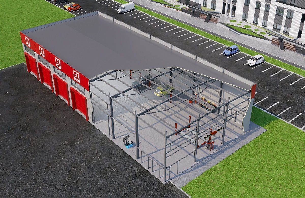 Быстровозводимые гаражи