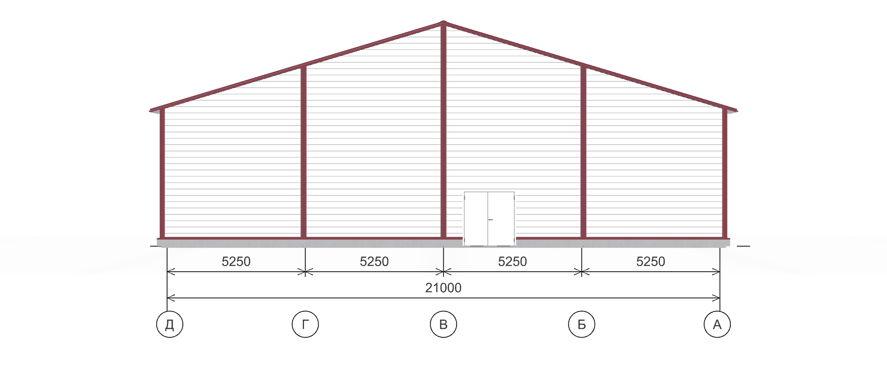Быстровозводимая птицефабрика, 882 кв.м