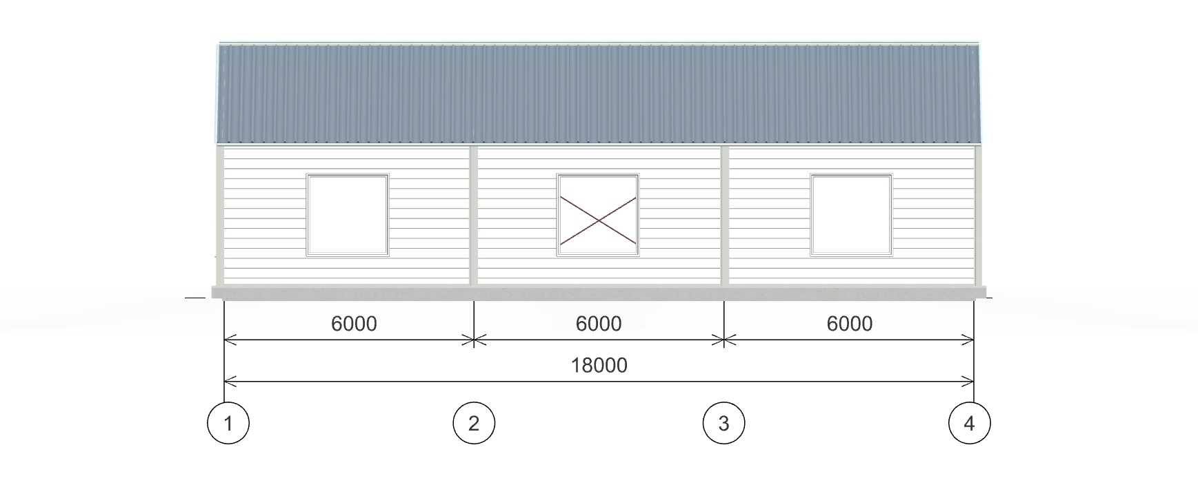 Быстровозводимый магазин, 270 кв.м