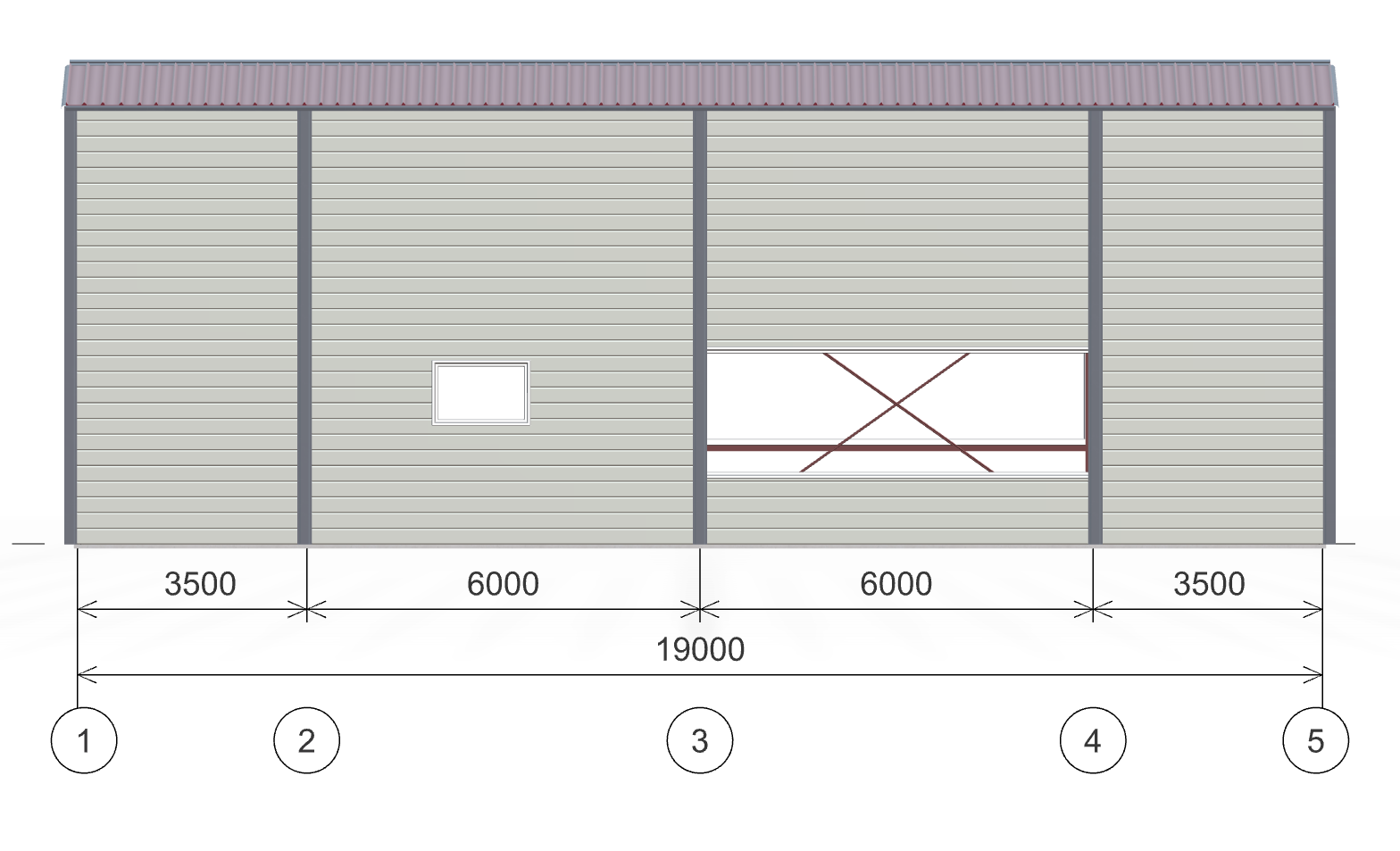 Ангар для спецтехники, 228 кв.м