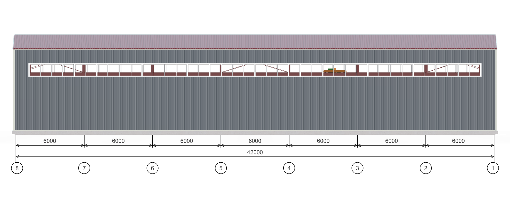 Производственное здание с кран-балкой, 1008 кв.м