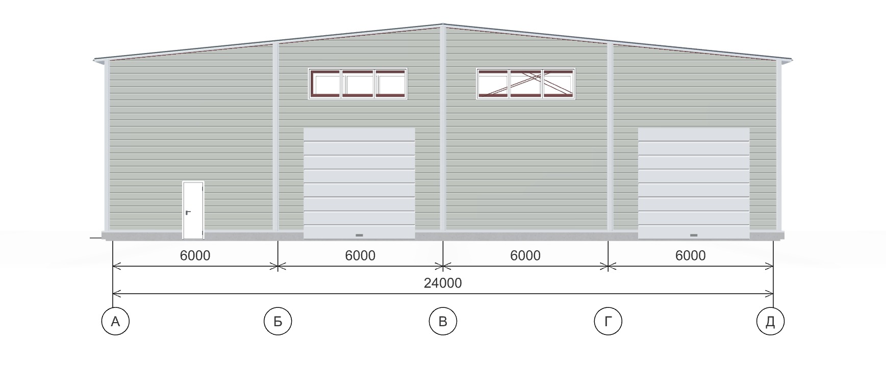 Теплое здание, 960 кв.м