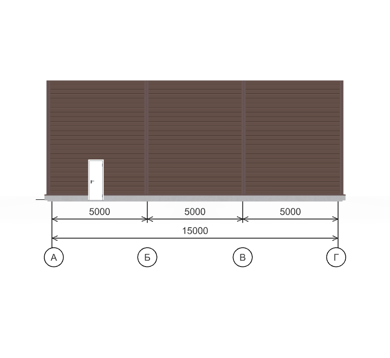 Быстровозводимый магазин, 540 кв.м