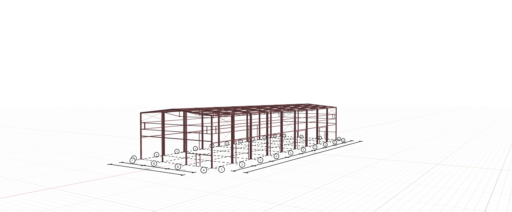 Быстровозводимый цех, 972 кв.м