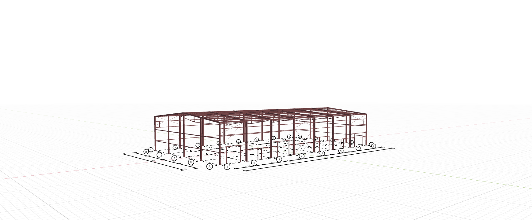 Производственное здание с кран-балкой, 1008 кв.м