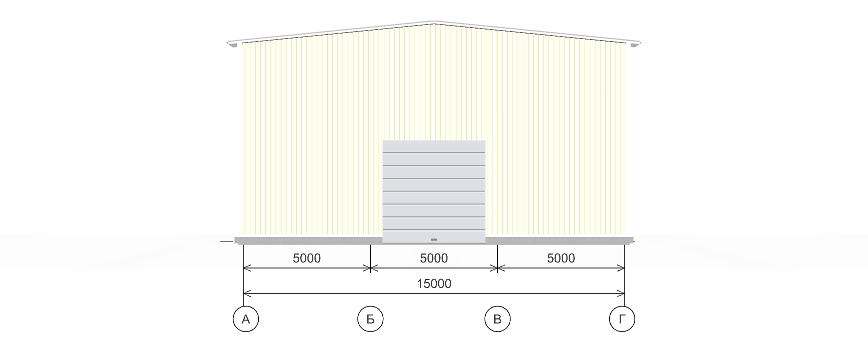 Холодный склад с кран-балкой, 630 кв.м