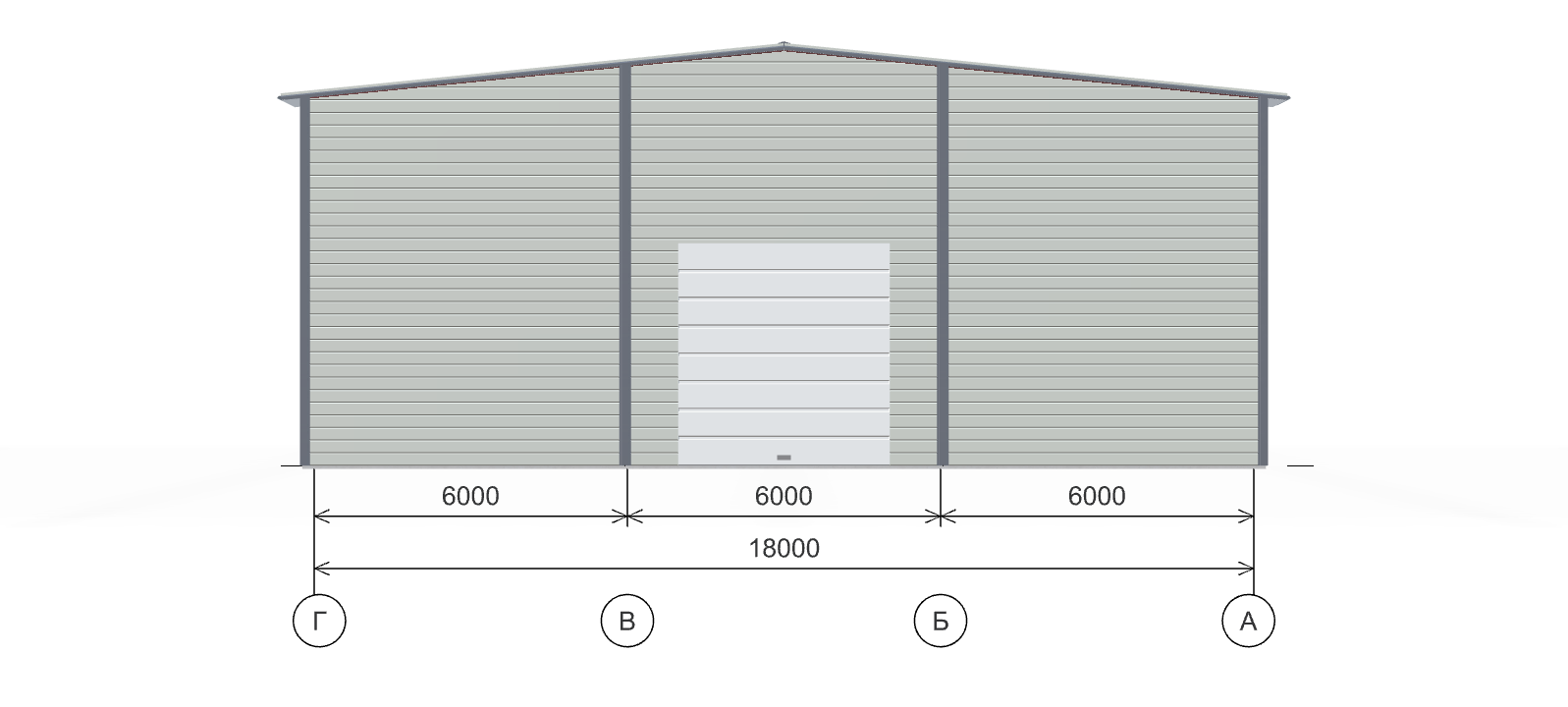 Быстровозводимая животноводческая ферма, 756 кв.м
