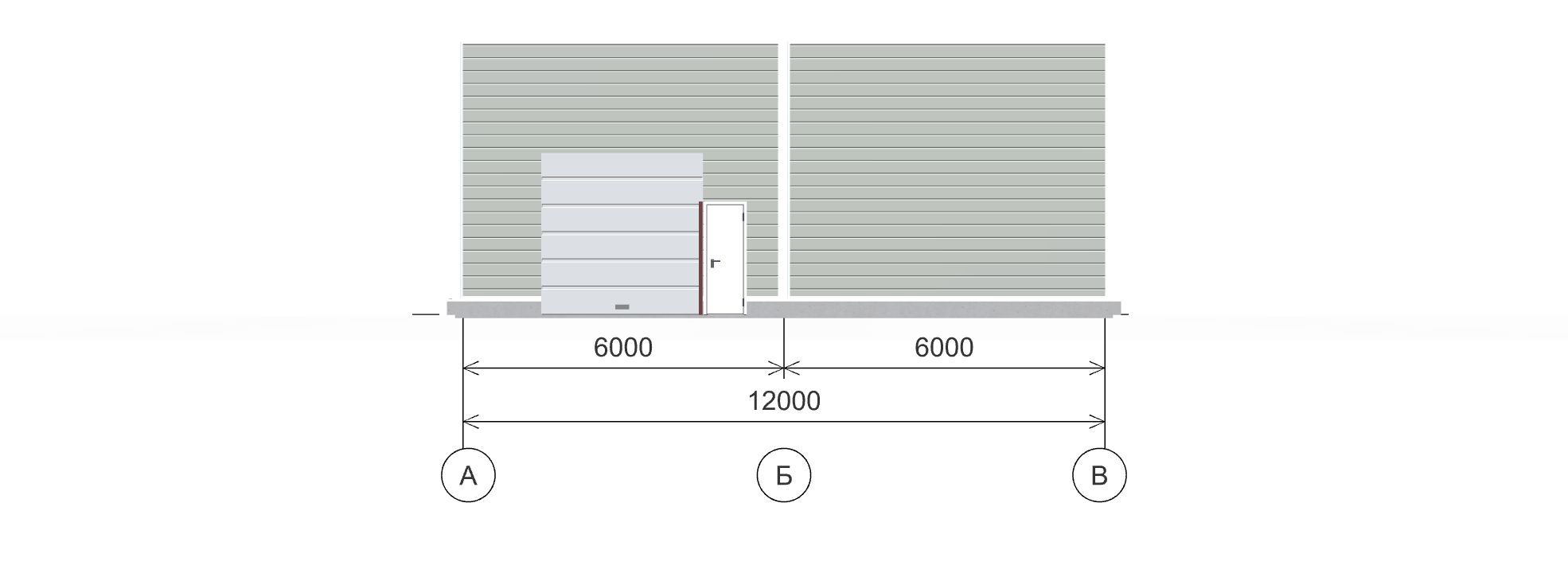 Быстровозводимый магазин, 288 кв.м