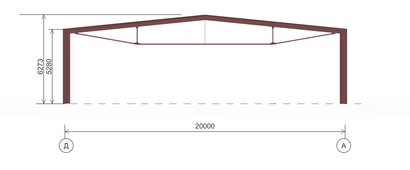 Быстровозводимый офис, 800 кв.м