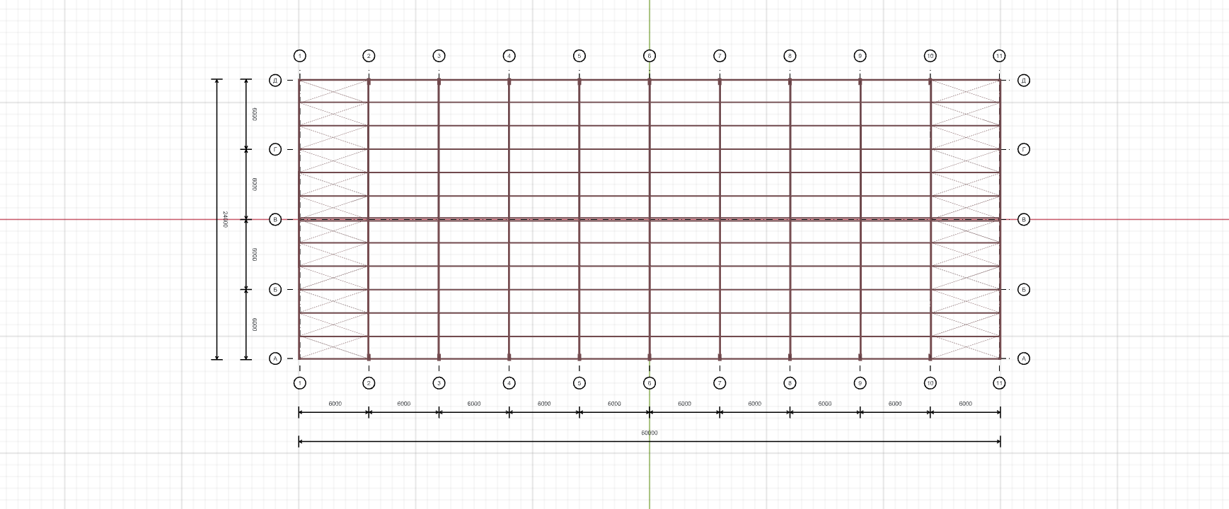 Производственное здание с кран-балкой, 1440 кв.м