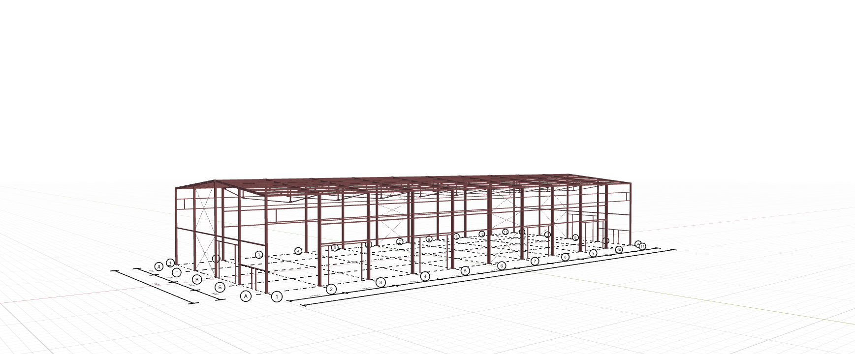 Быстровозводимое здание, 1440 кв.м