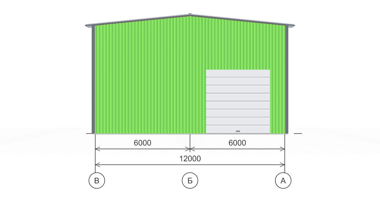 Холодный склад с кран-балкой, 360 кв.м