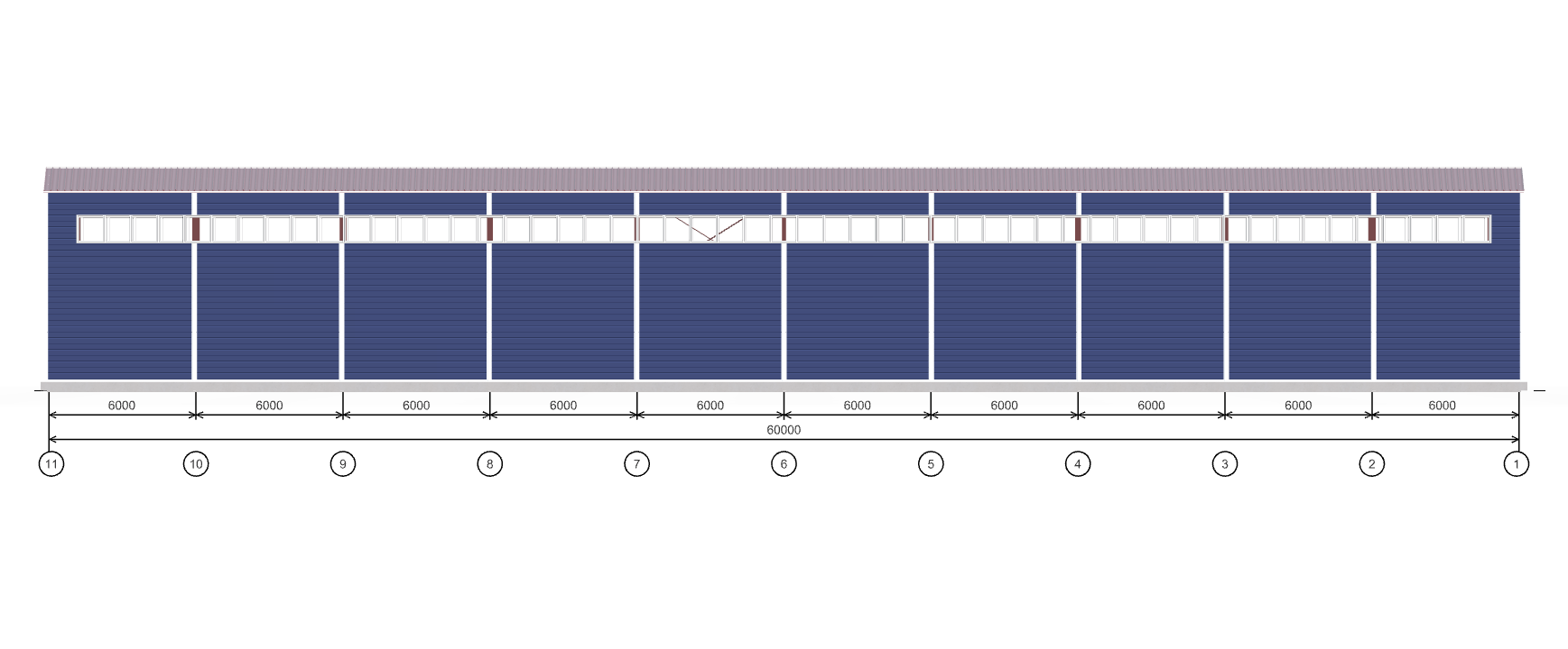 Ангар для грузового транспорта, 1080 кв.м