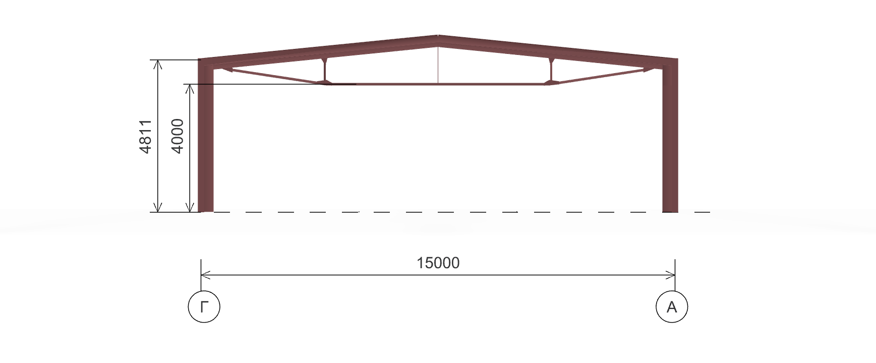 Быстровозводимый магазин, 540 кв.м