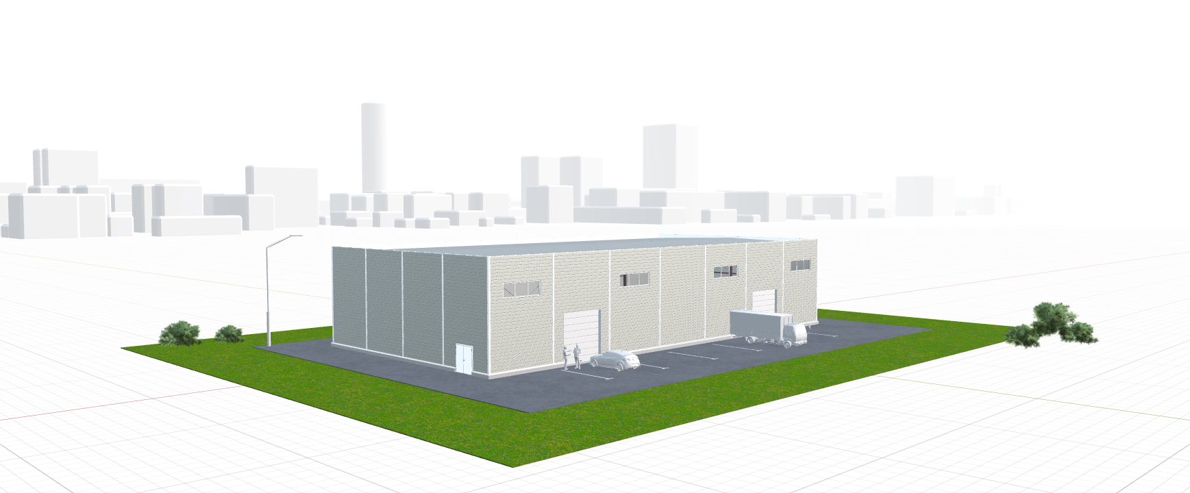 Производственное здание, 882 кв.м