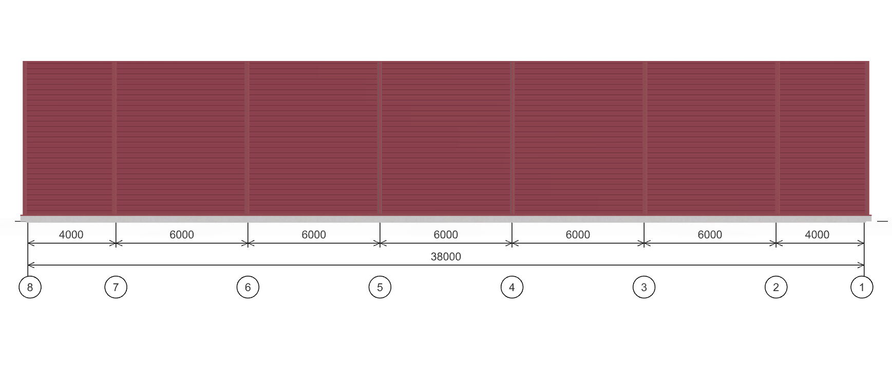 Быстровозводимый автосервис, 684 кв.м