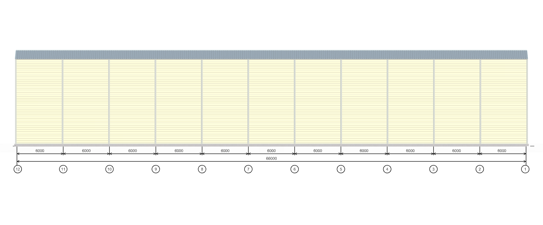 Ангар для грузового транспорта, 1386 кв.м