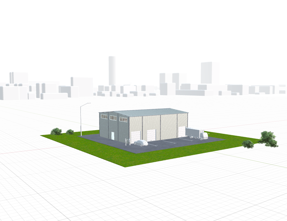 Быстровозводимая автомойка, 300 кв.м