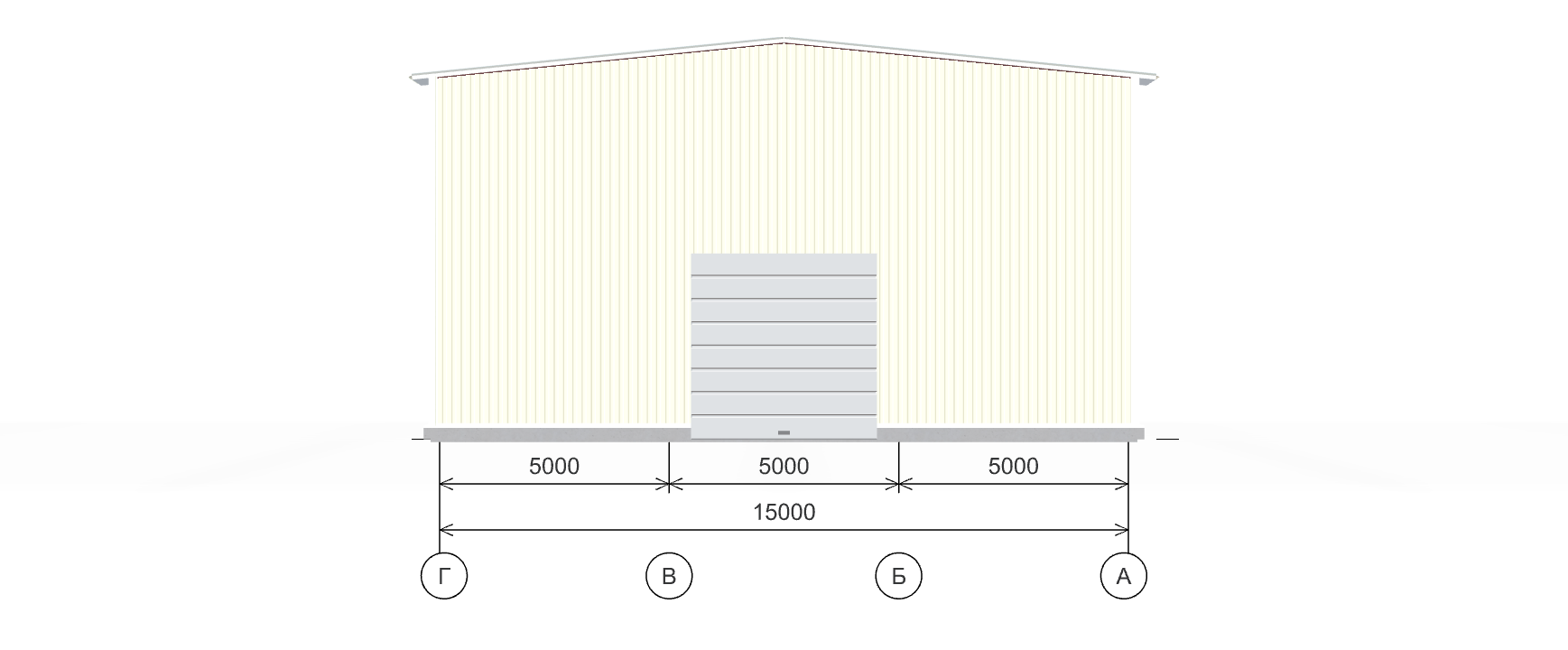 Холодный склад с кран-балкой, 630 кв.м