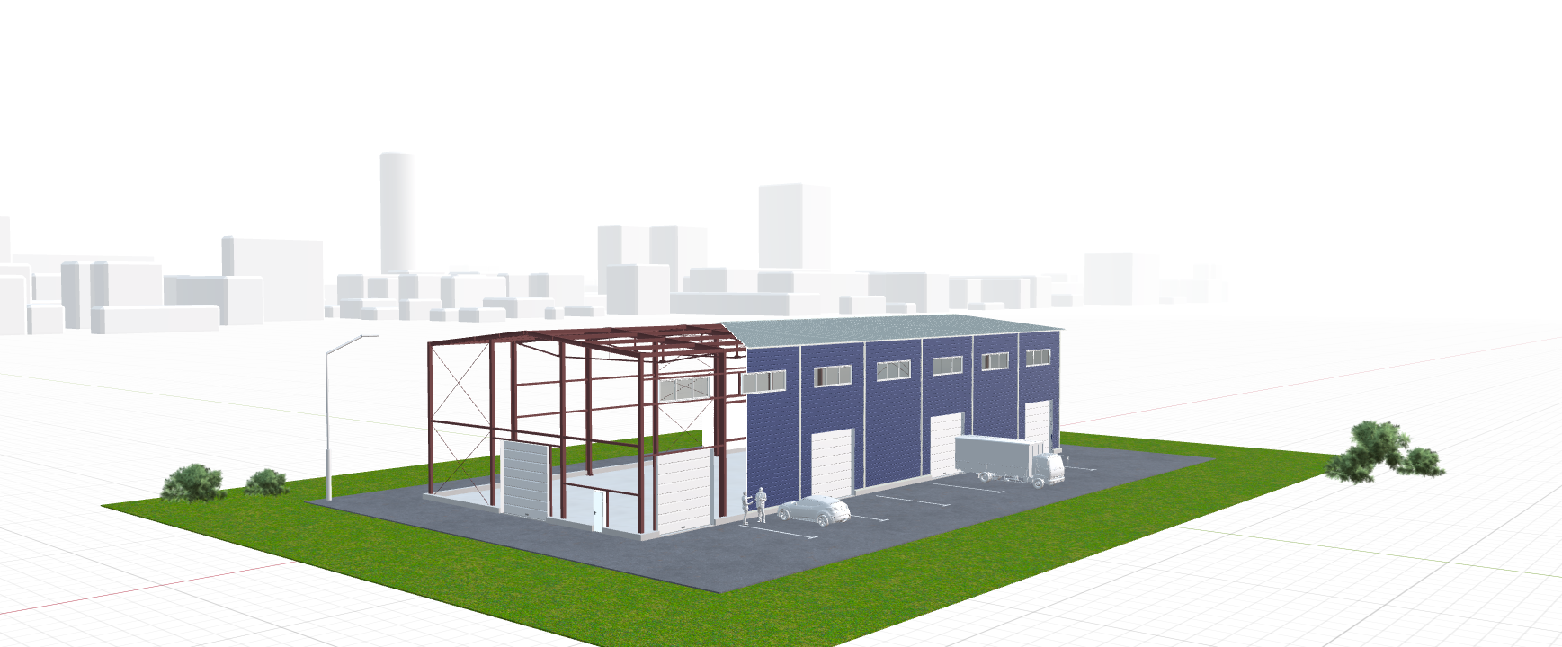 Производственное здание, 756 кв.м