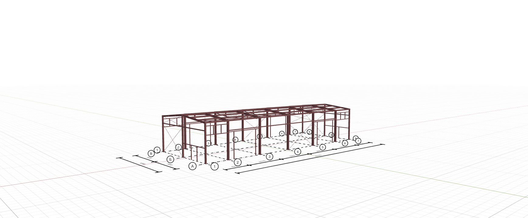 Быстровозводимый гараж, 384 кв.м