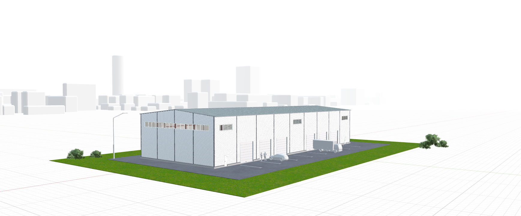Быстровозводимая автомойка, 1134 кв.м